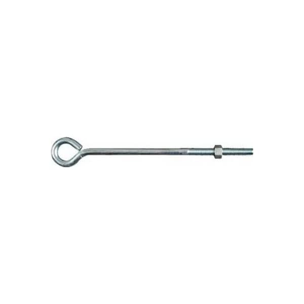 National Hardware Eye Bolt 1/2"-13, 10.14 in Shank, 1 in ID, Steel, Zinc Plated N221-341 - main